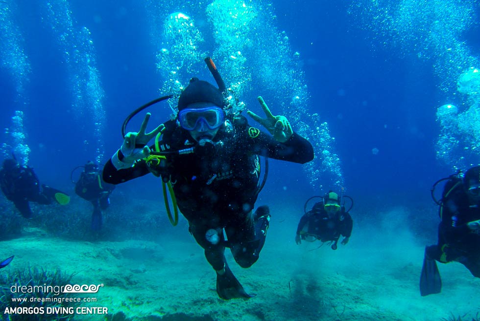 Amorgos Diving Center. Scuba diving in Amorgos
