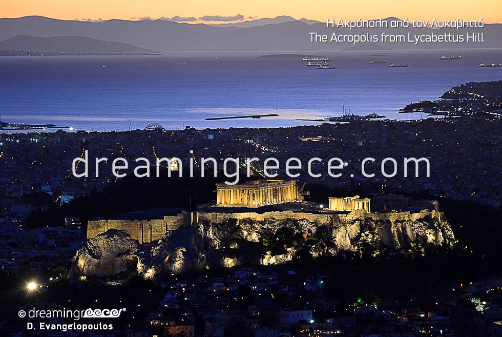Discover Athens Acropolis Lycabettus Hill