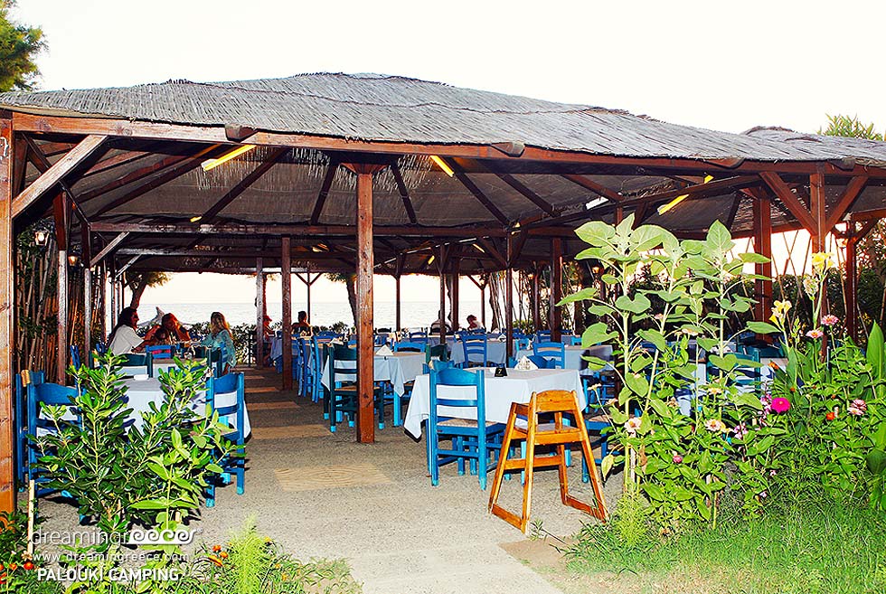 Restaurant Camping Palouki in Amaliada Camping in Greece