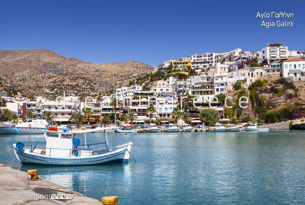 Agia Galini Rethymno Crete island Greece