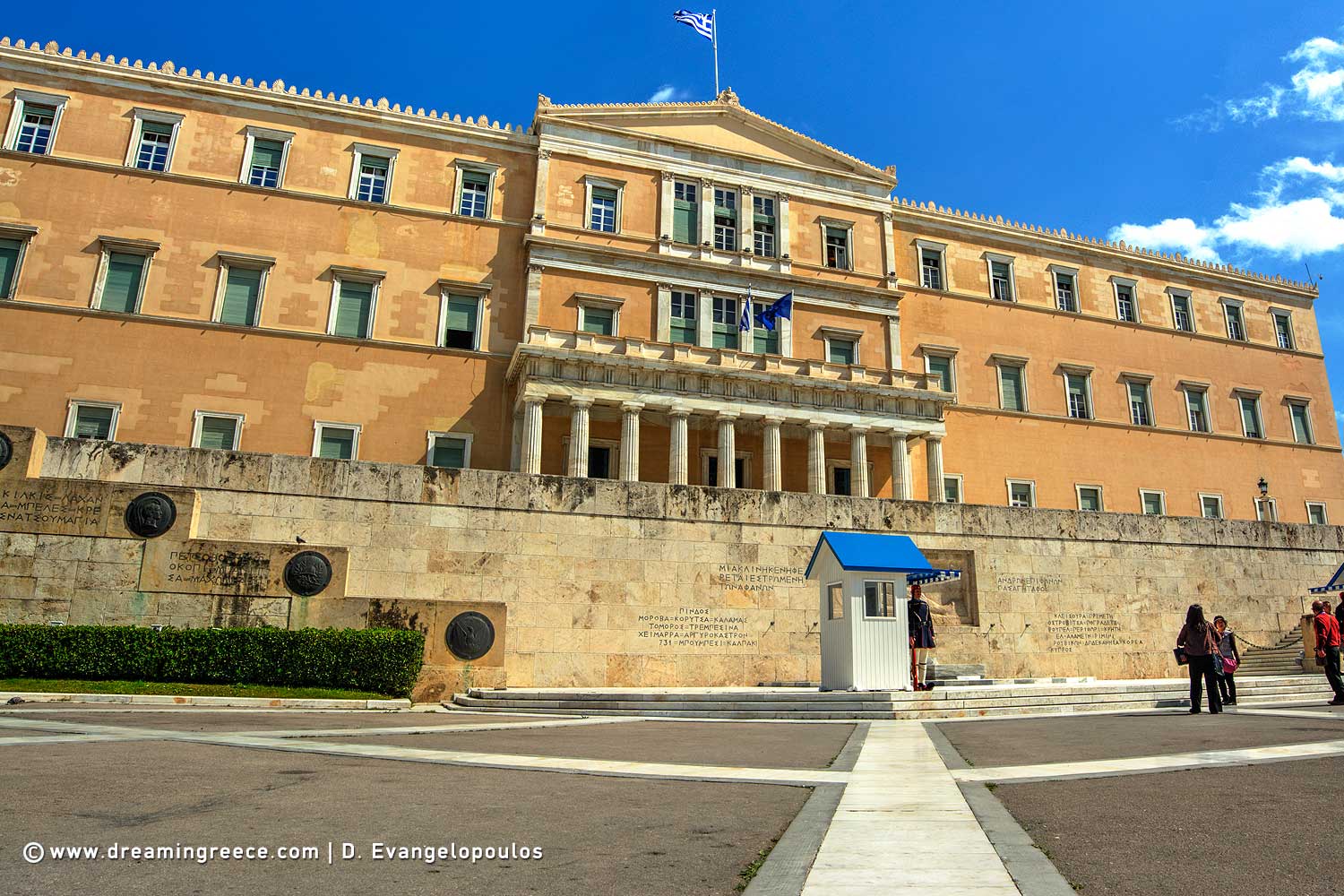 Greek Parliament in Athens Travel Guide of Athens Greek Parliament Greece