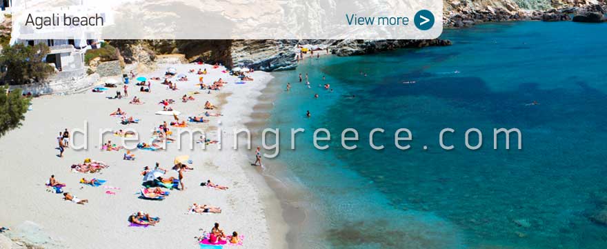 Agali beach Folegandros Greece