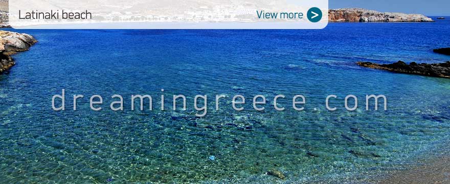 Latinaki beach Folegandros Greece