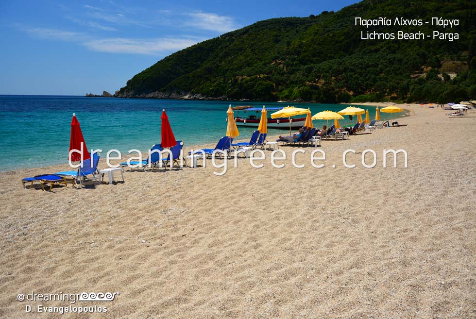 Lichnos beach Sivota Parga Greece