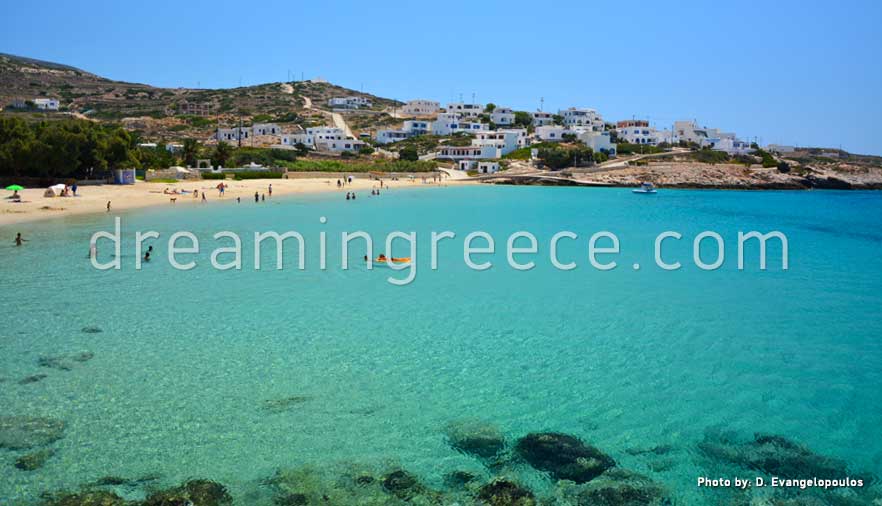 Stavros beach Donousa beaches Greece. Holidays in Greece.