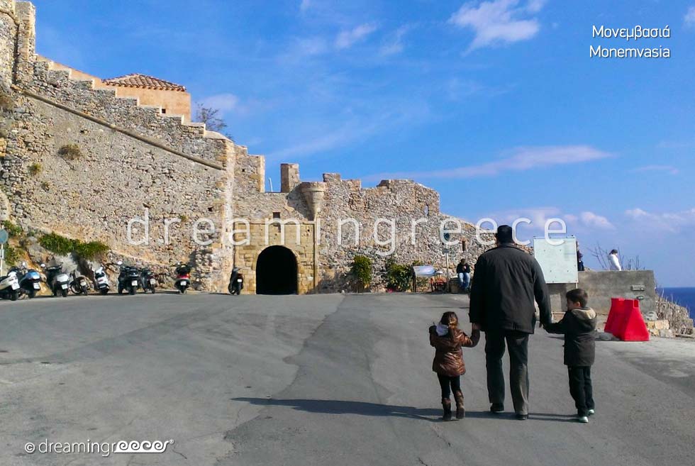 Byzantine Fortress of Monemvasia Peloponnese Visit Greece