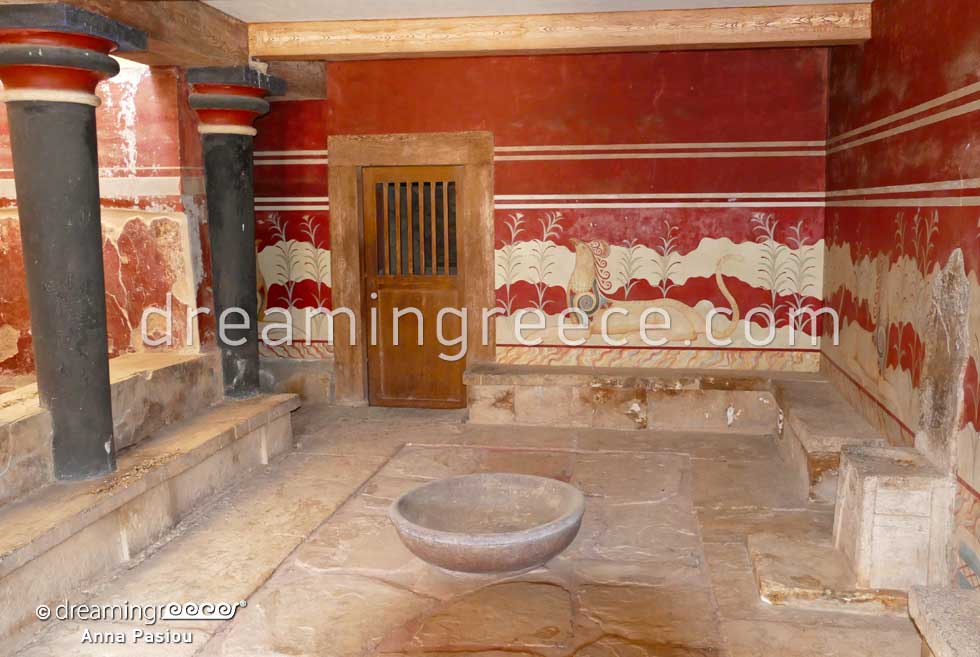 Knossos Archaeological Site Heraklion Crete