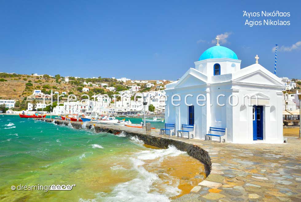 Agios Nikolaos Church Mykonos. Visit Greece