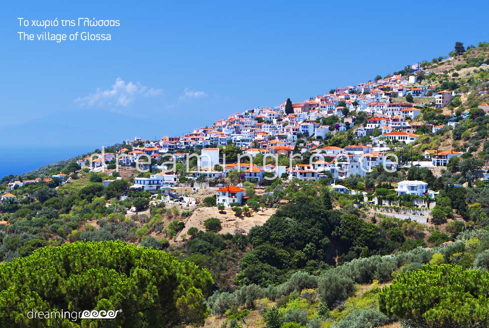 Glossa Village Skopelos island Sporades Islands Visit Greece