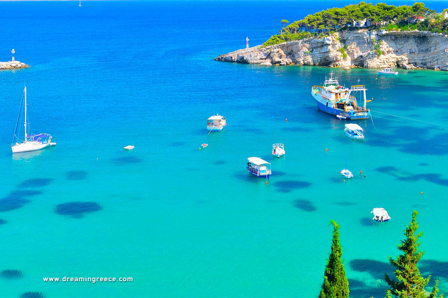 Holidays in Alonissos island Sporades Islands Greece