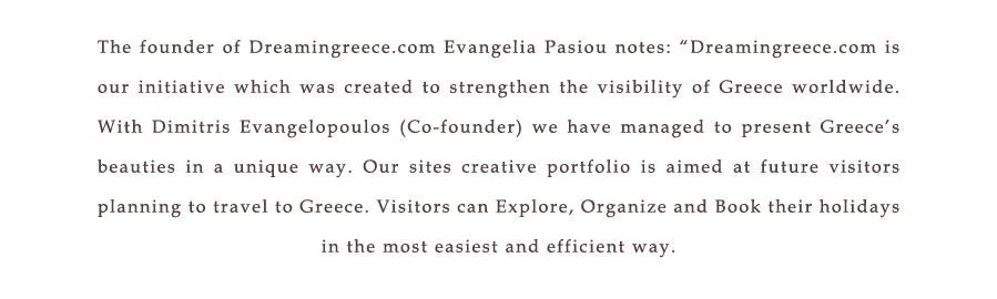 Dream in Greece Travel Guide Text