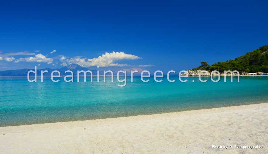Παραλία Αρμενιστή στη Σιθωνία Χαλκιδικής. Χαλκιδική παραλίες.