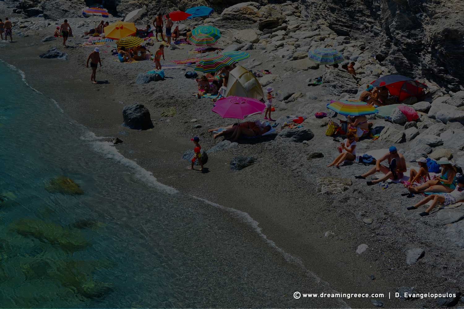 Mouros beach Amorgos Beaches Greece