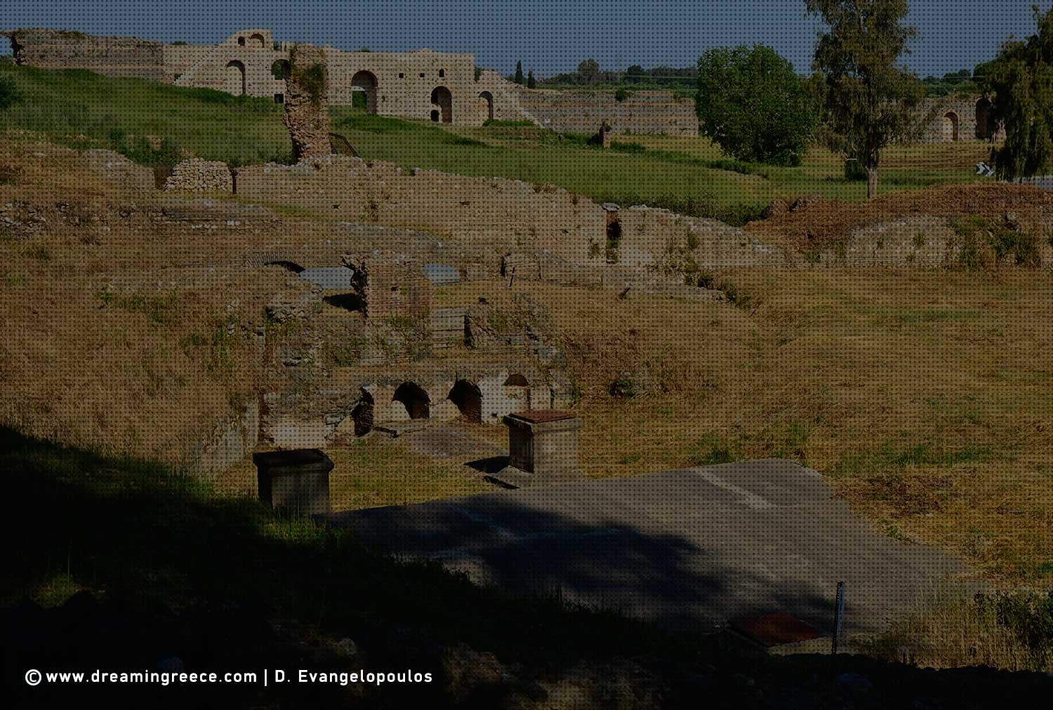 Archaeological Site of Nikopolis Preveza. Archaeological sites in Greece.