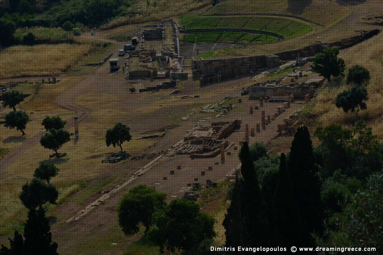 Archaeological Site Ancient Messene Greece