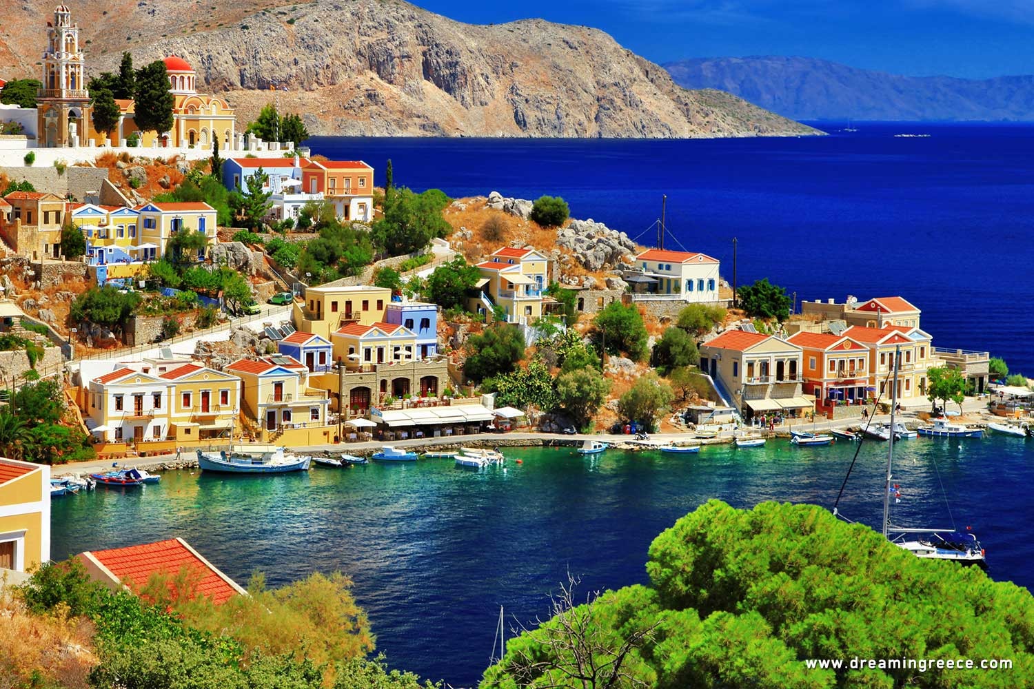 Holidays in Symi island Dodecanese Greece
